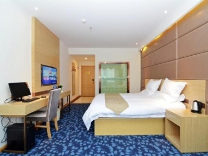 Greentree Inn Xi'An Railway Station Airport Bus Wulukou Subway Station Business Hotel Экстерьер фото