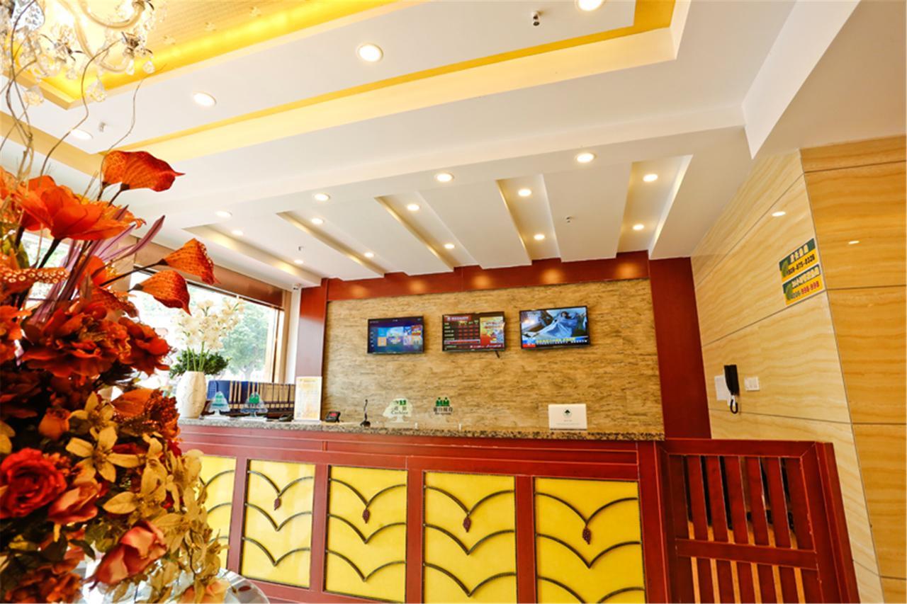 Greentree Inn Xi'An Railway Station Airport Bus Wulukou Subway Station Business Hotel Экстерьер фото